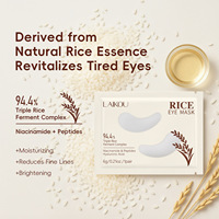 Masque pour les yeux en riz, 6g, masque pour les yeux réparateur, hydratant et soignant