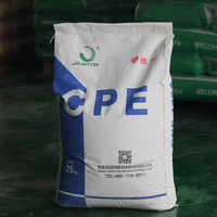 Aide à la transformation du PVC CPE 135A, poudre d'polyéthylène chloré pour profilés et tuyaux en PVC, agent auxiliaire chimique