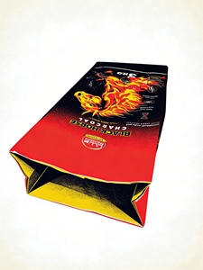 Sac d'emballage <span class=keywords><strong>de</strong></span> charbon <span class=keywords><strong>de</strong></span> bois <span class=keywords><strong>de</strong></span> papier Kraft thermoscellé - Product Image 4