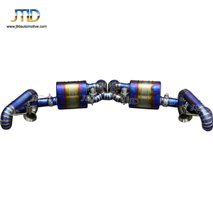 Sistema de Escape Catback Valvetronic de Titanio de Alto Rendimiento para <span class=keywords><strong>Porsche</strong></span> 911 <span class=keywords><strong>991</strong></span> <span class=keywords><strong>GT3</strong></span> GT3RS Personalizado - Product Image 5