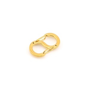 ตัวล็อคแบบ S สองด้านทำจากสแตนเลสสำหรับสร้อยคอ สร้อยข้อมือ อุปกรณ์ DIY ผิวขัดเงา - Product Image 4
