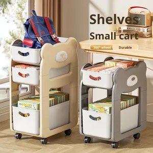 Estante de Almacenamiento de Aperitivos para Mochila Escolar, Carrito Pequeño Móvil, Organizador de Libros, Estante de Escritorio para Dormitorio Estudiantil - Product Image 1