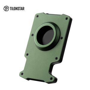 TILONSTAR TVC800 Portefeuille en métal créatif pour voyage, sécurité, antivol, porte-cartes de crédit, pince à billets et support pour AirTag - Product Image 5