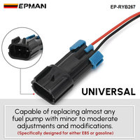 Pompe à carburant haute pression EPMAN E85 450LPH F90000267 TIA485-2 Système de carburant de course haute performance universel E85 EP-RYB267