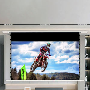 Écran de projection motorisé électrique à contraste élevé ALR Fresnel 5.0 Pro encastré au plafond de 72 à 100 pouces 4K 16:9 - Product Image 2