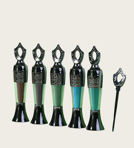 새로운 소설 5 컬러 아이라이너 콜파우더 아이라이너 오래 지속되는 고안료 아이섀도우 논스머지 메이크업 워터프루프 파우더 아이라이너 - Product Image 1