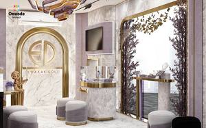Modern Luxury French Style Jewelry Store Design Turnkey Shopfitting Solution | Custom <b>Display</b> <b>Cabinets</b> & Complete Retail Fit-Out - Product Image 6
