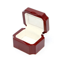 Boîte à bijoux rectangulaire en bois antique avec doublure en velours de taille personnalisable, option de logo personnalisé pour bracelets et pendentifs