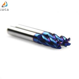 Recubrimiento PVD 4 flautas carburo de tungsteno plaza final molino cortador/herramientas de corte de carburo para Metal - Product Image 2