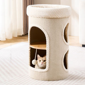 Torre Tiragraffi per Gatti di Grandi Dimensioni, Palo Multi-Livello in Sisal, Arredo Durevole per Negozi di Animali e Vendita all'Ingrosso OEM - Product Image 4