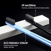 Fourniture de brosse à dents jetable personnalisable de luxe de qualité se colgate dentifrice t pour hôtels chambre commodités voyage