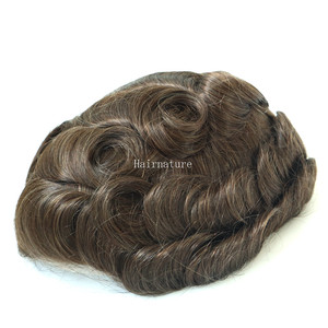 Q6 perruque <span class=keywords><strong>de</strong></span> remplacement <span class=keywords><strong>de</strong></span> cheveux pour hommes toupet ligne <span class=keywords><strong>de</strong></span> cheveux naturelle dentelle et PU perruque <span class=keywords><strong>de</strong></span> cheveux humains indiens hommes prothèse <span class=keywords><strong>de</strong></span> cheveux multi-tailles - Product Image 6
