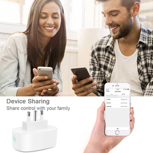 OEM Italia Smart Plug Matter Wifi malla sin Monitor de energía 20a 16a Esp 32/8285 módulo Tasmota Smart Plug Wifi enchufe a través de MOTT - Product Image 6