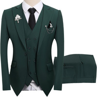 Costume de Mariage Homme Bleu Royal 3 Pièces Coupe Slim Style Italien Nouveauté Vente en Gros pour Marié et Garçons d'Honneur