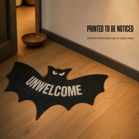 Tapis de jeu familial Mahjong pour Halloween, idéal pour les activités intérieures, imperméable et silencieux, adapté à diverses locATIONS.