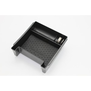Volvo Car Organizer Storage Box <b>Black</b> Plastic Modern Style For XC60 S60 S60L V60 Center <b>Console</b> - Product Image 4