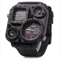 Montres pour hommes mode sport extérieur original reloj grand boîtier taille sous cadrans affichage montres hommes montre-bracelet