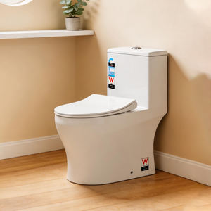 <span class=keywords><strong>WC</strong></span> compact monobloc Watermark Australia avec bidet intégré pour petite salle de bain, sortie en S 150 mm, sortie en P 180 mm - Product Image 4