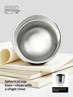Tasse à café portable, gobelet de voyage, doublure intérieure en acier inoxydable 316L, tasse isotherme de haute qualité, design personnalisé, pour hommes, 6-12 heures