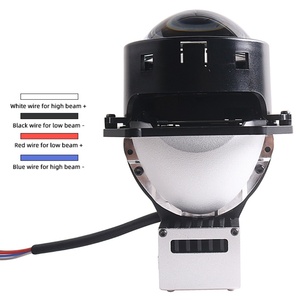 High Quality 24V A11 3 Inch 64W 6000K Bi LED Projector Lens High Bright Car and Truck Auto Lamps Bi LED Headlight Accessories - Product Image 2
