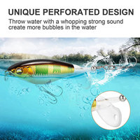 NOUVEAU Leurre de surface NEWMAJOR Propeller 85mm/75mm 19g/6.4g, leurre dur en ABS, 8 couleurs, pour achigan, brochet, poisson-serpent