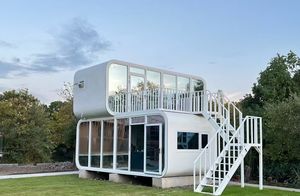 YINGRUI 20 pies 40 pies al aire libre moderno Popular casa prefabricada casa pequeña casa de trabajo móvil Oficina Pod Apple cabina - Product Image 3