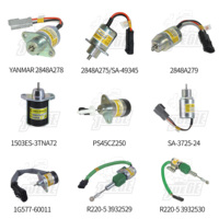 16851-60014 052600-4531 1685160014 0526004531 Vanne solénoïde d'arrêt de haute qualité pour excavatrice Kubota Denso B7410D BX1500D BX1800D