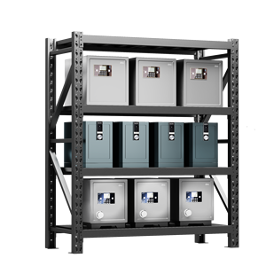 Estante de almacén de garaje de metal de acero ajustable en stock con pernos de almacenamiento de protección contra la corrosión estantes de palés industriales - Product Image 1