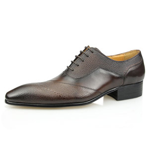 Zapatos <span class=keywords><strong>Oxford</strong></span> de Lujo Personalizados en Cuero Negro para Bodas, Oficina, Fiestas, Vestidos, Estilo Café con Punta en Pico para Otoño e Invierno - Product Image 6