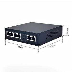 Module <span class=keywords><strong>de</strong></span> commutation Ethernet PoE intelligent IA 6/8/12 ports Gigabit, carte <span class=keywords><strong>de</strong></span> commutation réseau filaire, stock industriel - Product Image 3