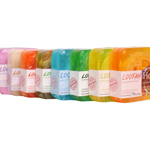 Handmade Transparent Recyclable Deep Cleansing Essential Oil Loofah Liquid Hand <b>Soap</b> Portable for Face Body All Skin Types - Product Image 4