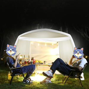 Neuer Trend HITU Bester <span class=keywords><strong>Preis</strong></span> 4-6 Personen Großes wasserdichtes Luft pneumatisches Zelt Aufblasbares Rasen arabisches Camping zelt im Freien zu verkaufen - Product Image 3