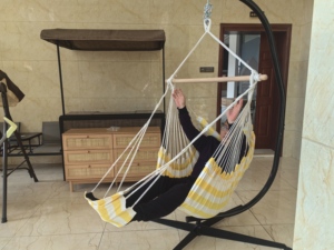 Porche <span class=keywords><strong>suspendu</strong></span> balançoire chaise extérieure intérieur <span class=keywords><strong>hamac</strong></span> balançoire chaise longue pour chambre Patio <span class=keywords><strong>suspendu</strong></span> <span class=keywords><strong>hamac</strong></span> chaise balançoire <span class=keywords><strong>avec</strong></span> <span class=keywords><strong>repose</strong></span>-<span class=keywords><strong>pieds</strong></span> - Product Image 2
