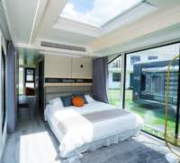 Maison préfabriquée moderne Royalstar H40 Ultra, maison mobile préfabriquée pour un espace de glamping de luxe de 40 pieds, cabine capsule