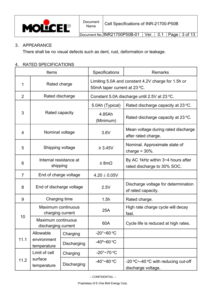 Baterai Lithium Ion 21700 3.6V 5000mAh Sel Silinder NCM Baterai Lithium Ion untuk Baterai Drone - Product Image 6