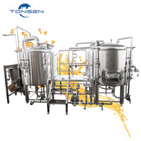 Equipo de Microcervecería de 1500L 15bbl 2000L 20BBL, Sistema de Elaboración de Cerveza Artesanal, Equipo para Elaborar Cerveza