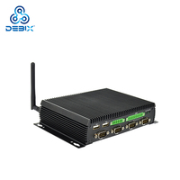 DEBIX IMX8M PLUS CPU mini pc wifi industrial OEM sin ventilador integrado Mini caja industrial pc ordenador barato