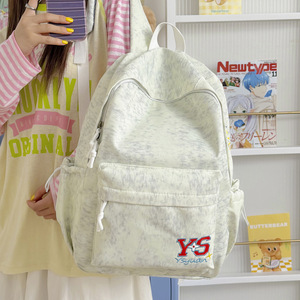 Cross-border new american retro letter embroidery <b>backpack</b> 2026 new arrival - Product Image 4