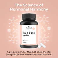 Capsules de Myo & D-Chiro Inositol, mélange d'inositol 40:1, complément alimentaire pour la santé ovarienne des femmes, favorise un cycle régulier et des ovaires sains