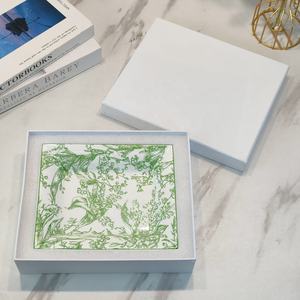 Promotion : Service de table en céramique simple, motif orchidée verte, assiette et tasse - Product Image 6