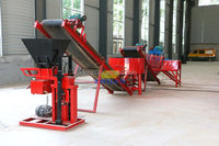 YouJU usine eco brava machine de fabrication de blocs de ciment du sol entièrement automatique machine de fabrication de briques écologiques en briques d'argile ouganda