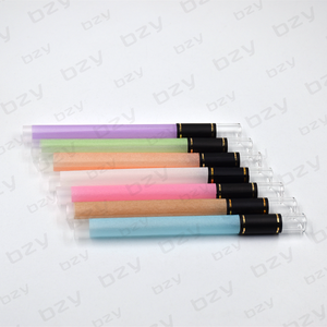 מדבקת לוגו בהתאמה אישית 109 מ\\\"מ 98 מ\\\"מ 84 מ\\\"מ קלאסי חום זכוכית צבעונית לא מולבנת פיה לעישון קונוסים מוכנים מראש וגלגולים טיפים פרימיום - Product Image 6