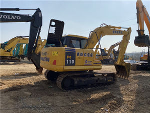 Excavatrice Komatsu presque neuve 110 Pc110-7 Pc120-6 Pc130-7, équipement de terrassement sur chenilles avec brise-roche - Product Image 5