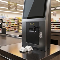 Imprimante thermique intégrée 58 mm EP 200 pour reçus et tickets, machine de kiosque USB et série pour points de vente, distributeurs automatiques et guichets automatiques