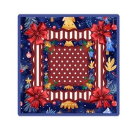 Tapis de Mahjong de Noël personnalisé, design personnalisé, couverture de table de Mahjong. Housse de table de mahjong américaine, cadeau de jeu