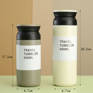 Thermos en acier inoxydable personnalisé en gros, 350 ml, 480 ml, avec affichage de la température intelligent, pour la maison, le bureau, l'extérieur, tasse à café - Product Image 4