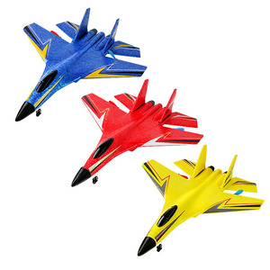 Avión de Control Remoto Eléctrico BY <span class=keywords><strong>Su</strong></span> 27, Kit de Avión de Espuma para Adultos, Modelo de Juguete, Aviones de Combate Su27, Aviones Eléctricos de Control Remoto - Product Image 1