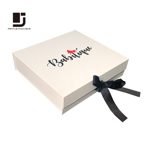 <strong>Eid</strong> Mubarak Custom Luxury Abaya <strong>Gift</strong> Packaging <strong>Box</strong> Personalized Foldable Magnetic Black Paper Packaging <strong>Box</strong> for Clothing - Product Image 4