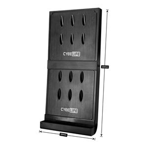 Cyeelife Dart Holder <span class=keywords><strong>Support</strong></span> mural en plastique combinable pour 12 fléchettes en acier/pointe souple - Product Image 3