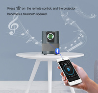Mini projecteur portable OEM populaire d'usine OEM Mini LED de poche HD à moindre coût